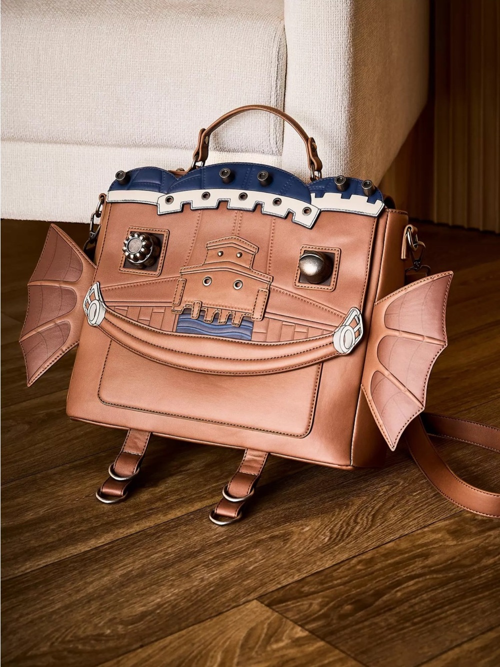 Studio Ghibli® Howl's Moving Castle Figural Castle Crossbody Bag - Exclusive - Picture 1 of 6